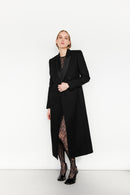 tuxedo coat dress