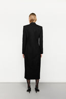 tuxedo coat dress