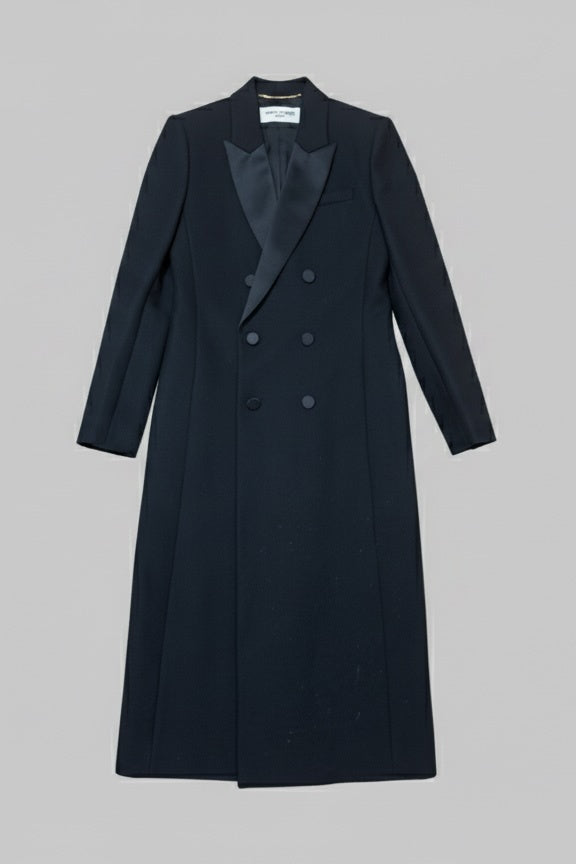 tuxedo coat dress