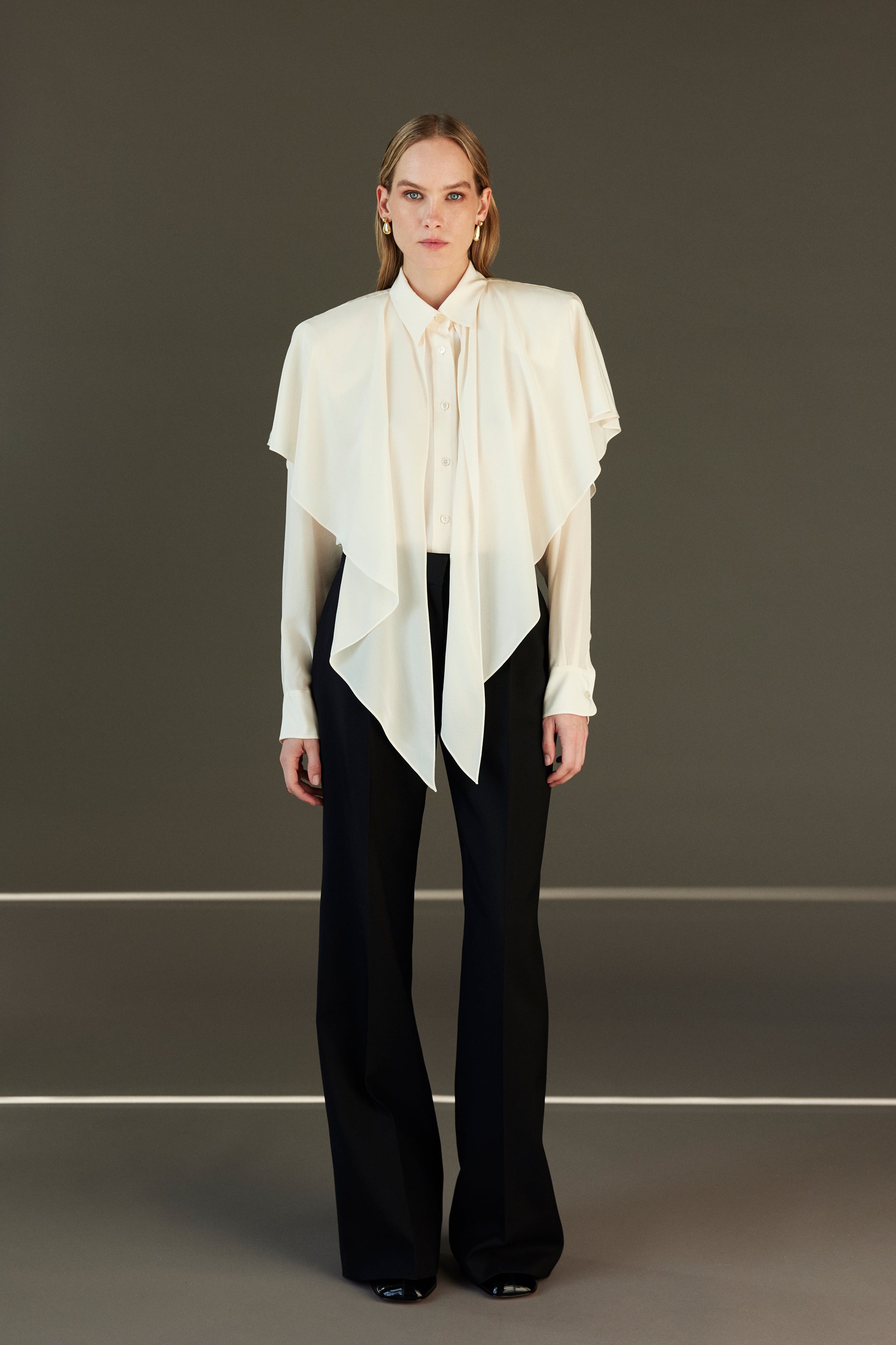 silk crepe de chine shirt