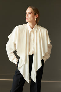 silk crepe de chine shirt