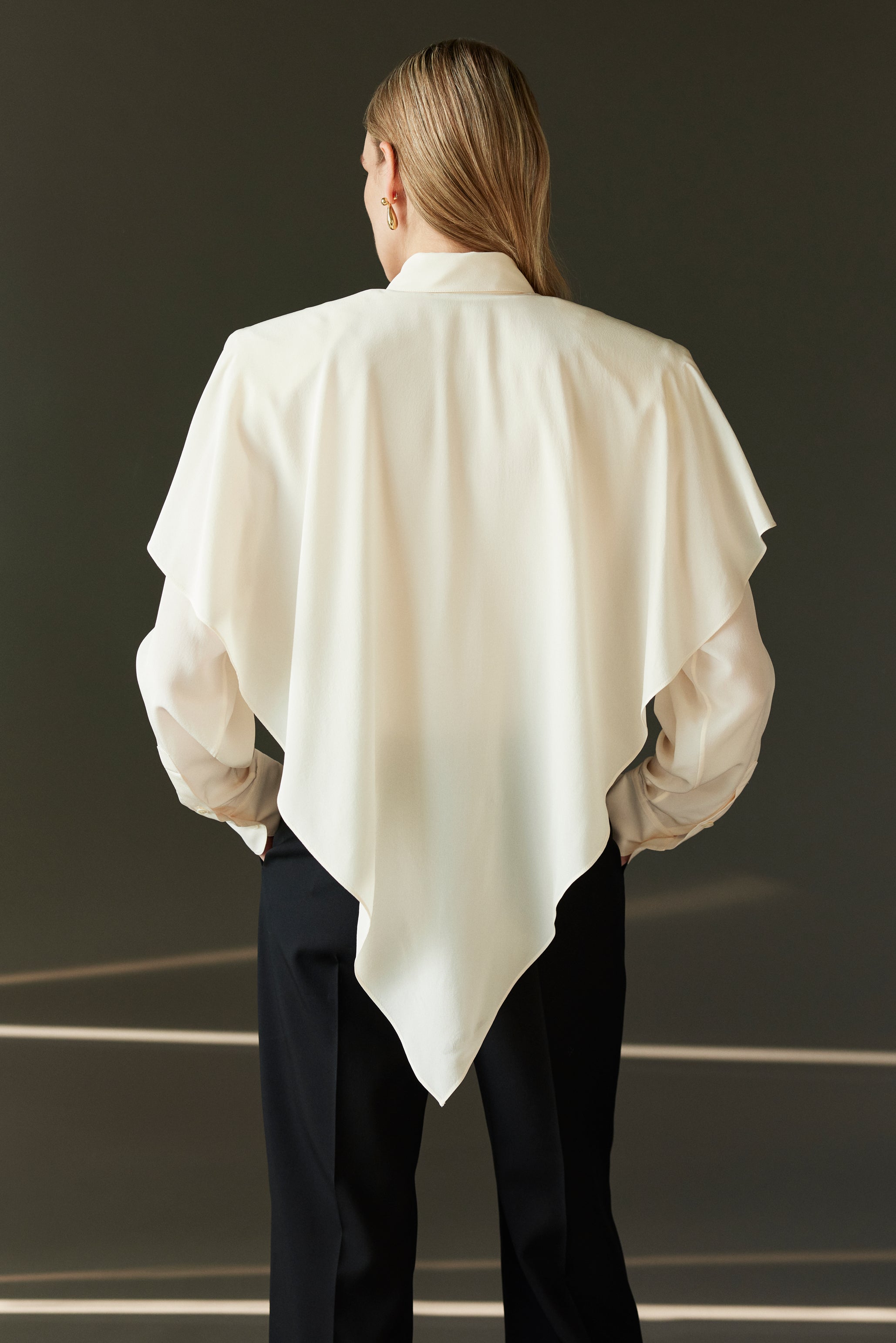 silk crepe de chine shirt