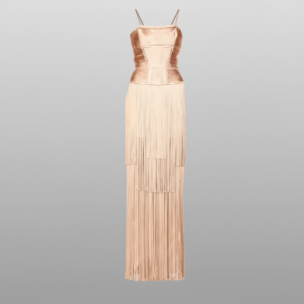 fringe dress - runway c.2010