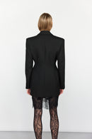 tuxedo blazer dress