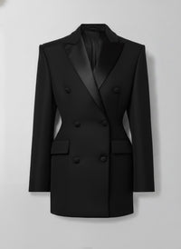 tuxedo blazer dress