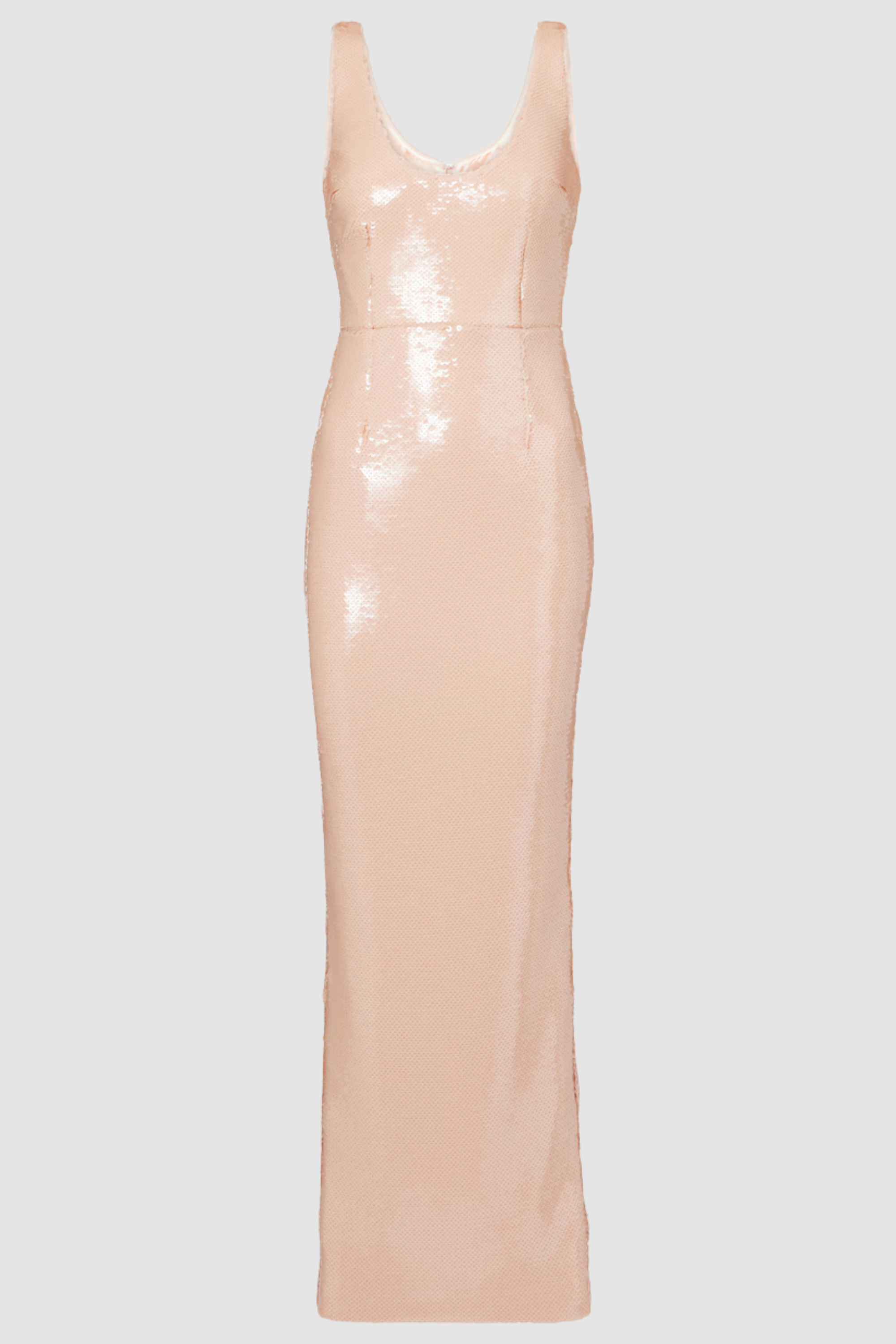 sequined gown