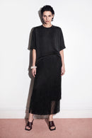fringed skirt
