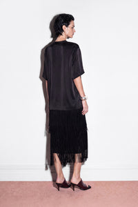 fringed skirt