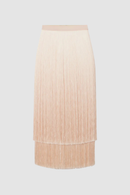 fringed skirt