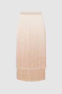 fringed skirt